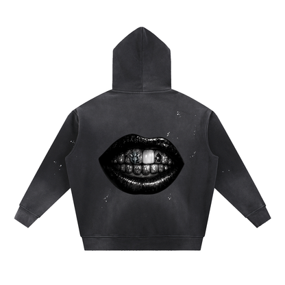 ONYX Frayed Hoodie